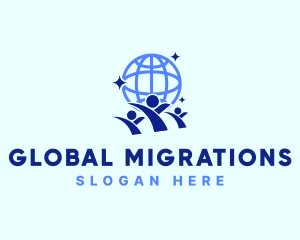 Global Human Community logo design