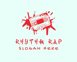 Rap - Graffiti Mix Tape logo design
