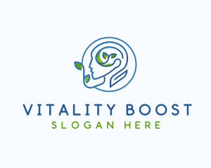 Wellbeing - Mental Health Therapy logo design