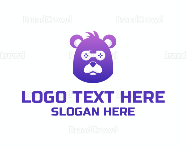 Bear Game Console Logo