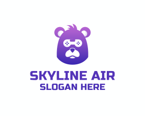 Player - Bear Game Console logo design