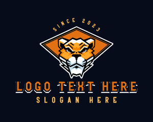 Futuristic - Tiger Beast Esports logo design