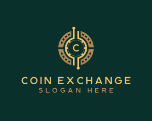 Currency - Digital Coin Currency logo design