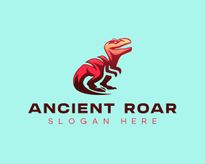 Dinosaur - Prehistoric Dinosaur Creature logo design