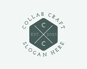 Hexagon Hipster Studio logo design