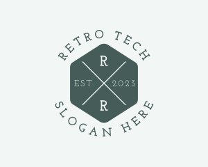 Hexagon Hipster Studio logo design