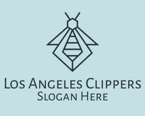 Geometric Insect Icon  Logo