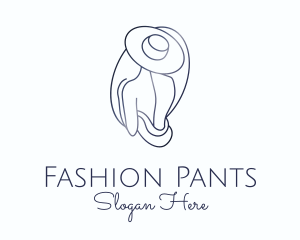 Female Fashion Model logo design