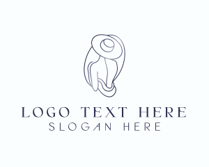 Female Fashion Model logo design