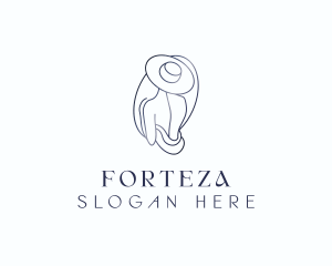 Female Fashion Model logo design