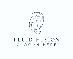 Female Fashion Model logo design