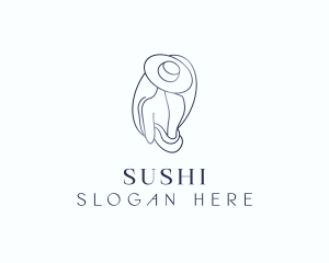 Female Fashion Model logo design