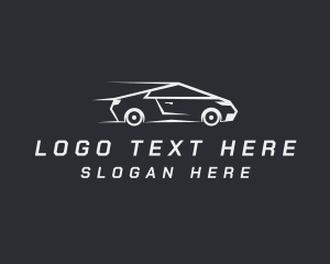 Drag Racing - Fast Vehicle Race logo design