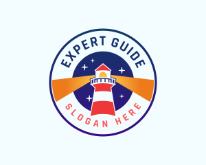 Guide - Lighthouse Tower Beacon logo design