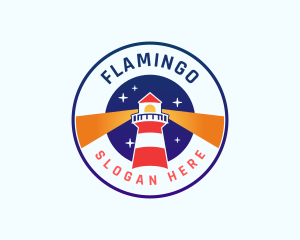 Harbor - Lighthouse Tower Beacon logo design