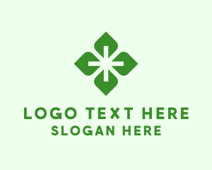 Cross - Herbal Health Care logo design