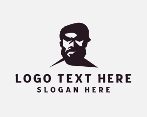 Beard - Hipster Man Grooming logo design