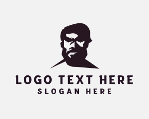 Hipster Man Grooming Logo