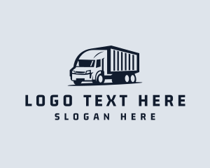 Cargo - Freight Trucking Transportation logo design