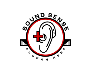 Ear - Medical Ear Hospital logo design