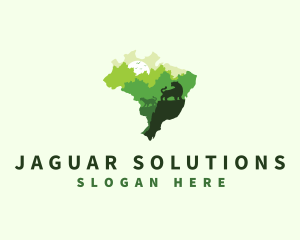 Jaguar - Brazil Jungle Jaguar logo design