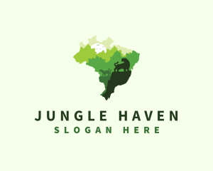 Brazil Jungle Jaguar logo design