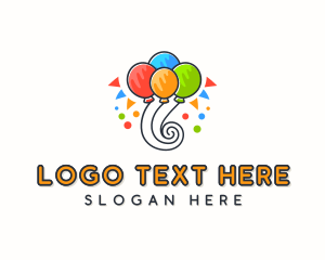 Balloon - Party Supplies Balloon logo design