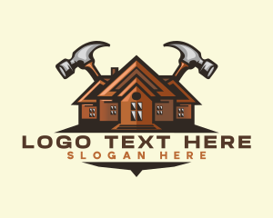 Artisan - Hammer Construction Builder logo design