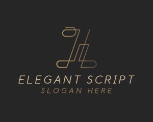 Italic - Elegant Fashion Boutique  Letter I logo design