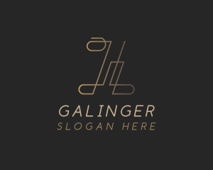 Geometric - Elegant Fashion Boutique  Letter I logo design