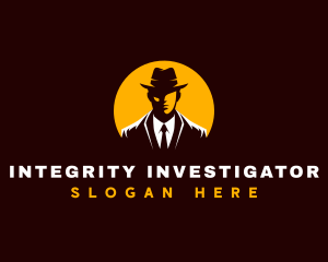 Spy Detective Investigator logo design