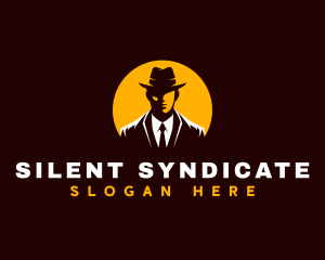 Mobster - Spy Detective Investigator logo design