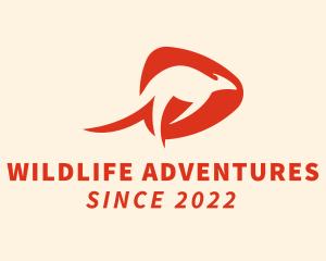 Wildlife Kangaroo Conservation  logo design