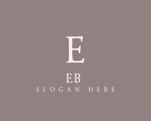 Serif - Fashion Beauty Boutique logo design