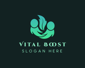 Supplements - People Plant Wellness logo design
