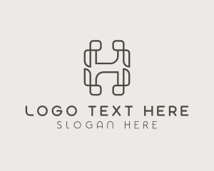 Lettermark - Generic Agency Letter H logo design