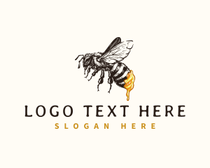 Tennesse - Organic Bee Honey logo design