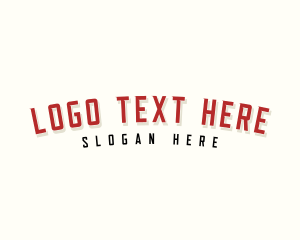 Hipster - Modern Masculine Hipster logo design