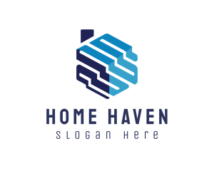 Residential - Hexagon Housing Residential logo design