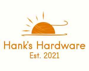 Hank - Orange Sun Crochet logo design