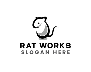 Mouse Rat Rodent logo design