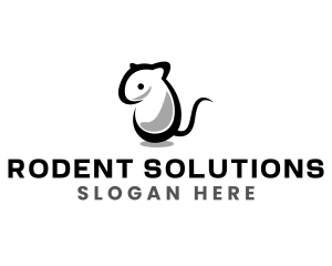 Mouse Rat Rodent logo design