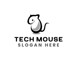 Mouse Rat Rodent logo design