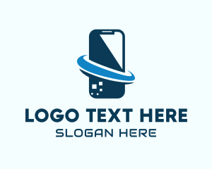 Communication - Mobile Phone Communication logo design