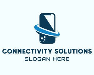 Communication - Mobile Phone Communication logo design