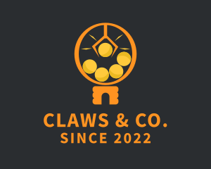 Arcade Claw Machine logo design