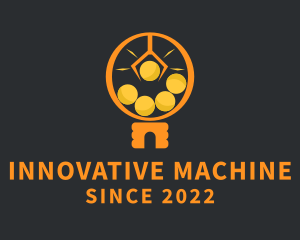Machine - Arcade Claw Machine logo design