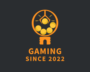 Amusement - Arcade Claw Machine logo design