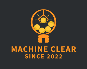 Arcade Claw Machine logo design