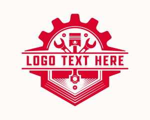 Mechanic Wrench Repair Logo